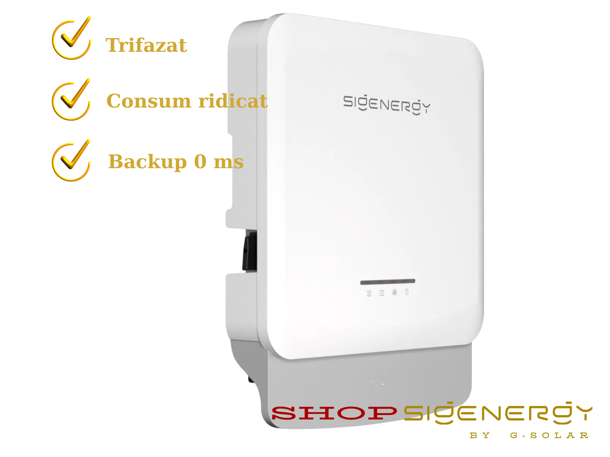 16 SigenStor BC 9.04 kwh+Invertor Sigenergy Sigen Hybrid 10.00kW TP2+Sigen Gateway (BackUp 0ms) – trifazat - imagine 1