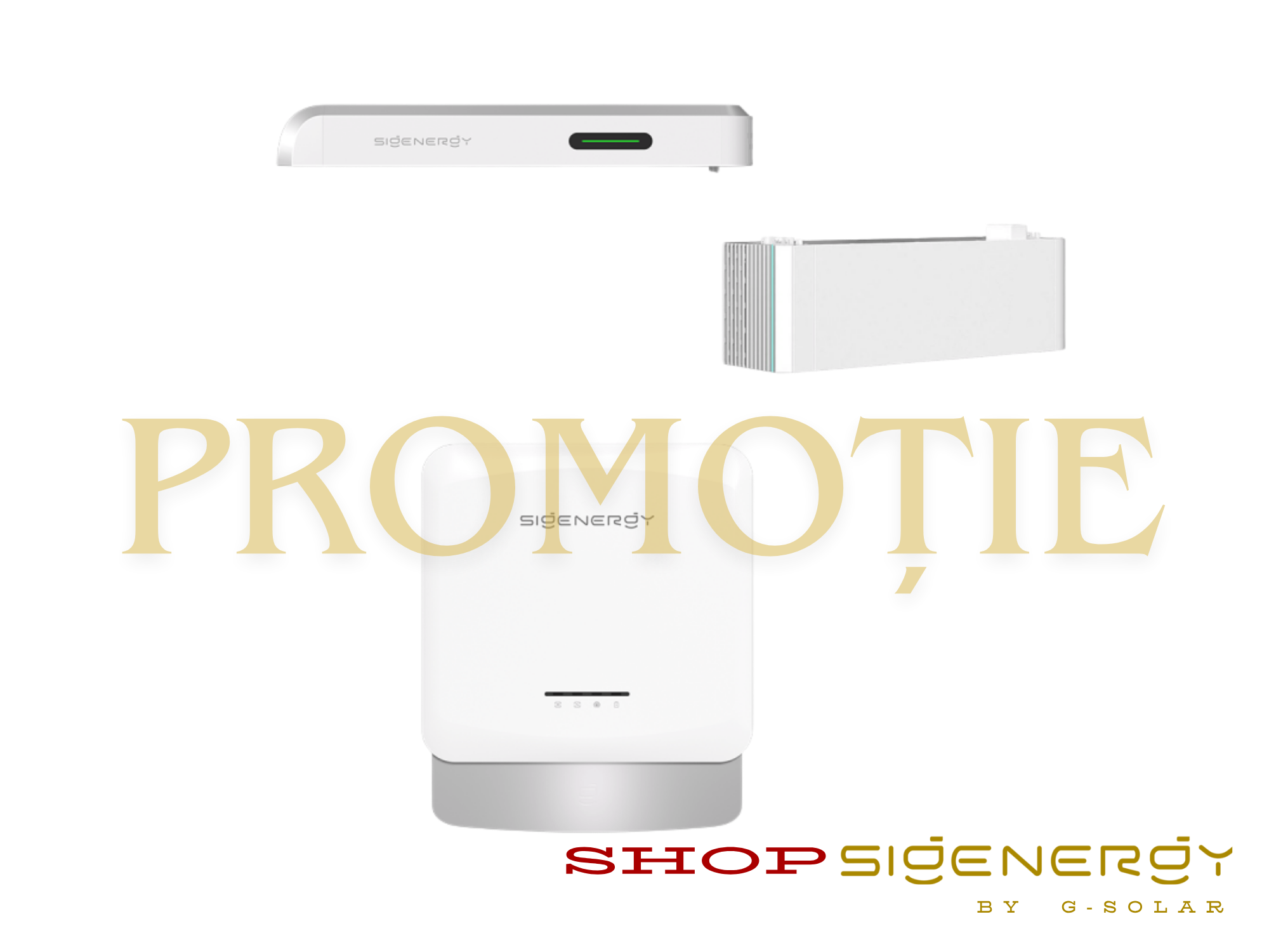 19 PROMOȚIE: Invertor Trifazat Sigenergy Sigen Hybrid 8.00 kW TP2 + Baterie SigenStor BC 9.04 kwh - imagine 1
