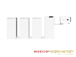SigenStack Base 4S-0.5C - bază cu 4 turnuri și conexiuni precablate - imagine 2
