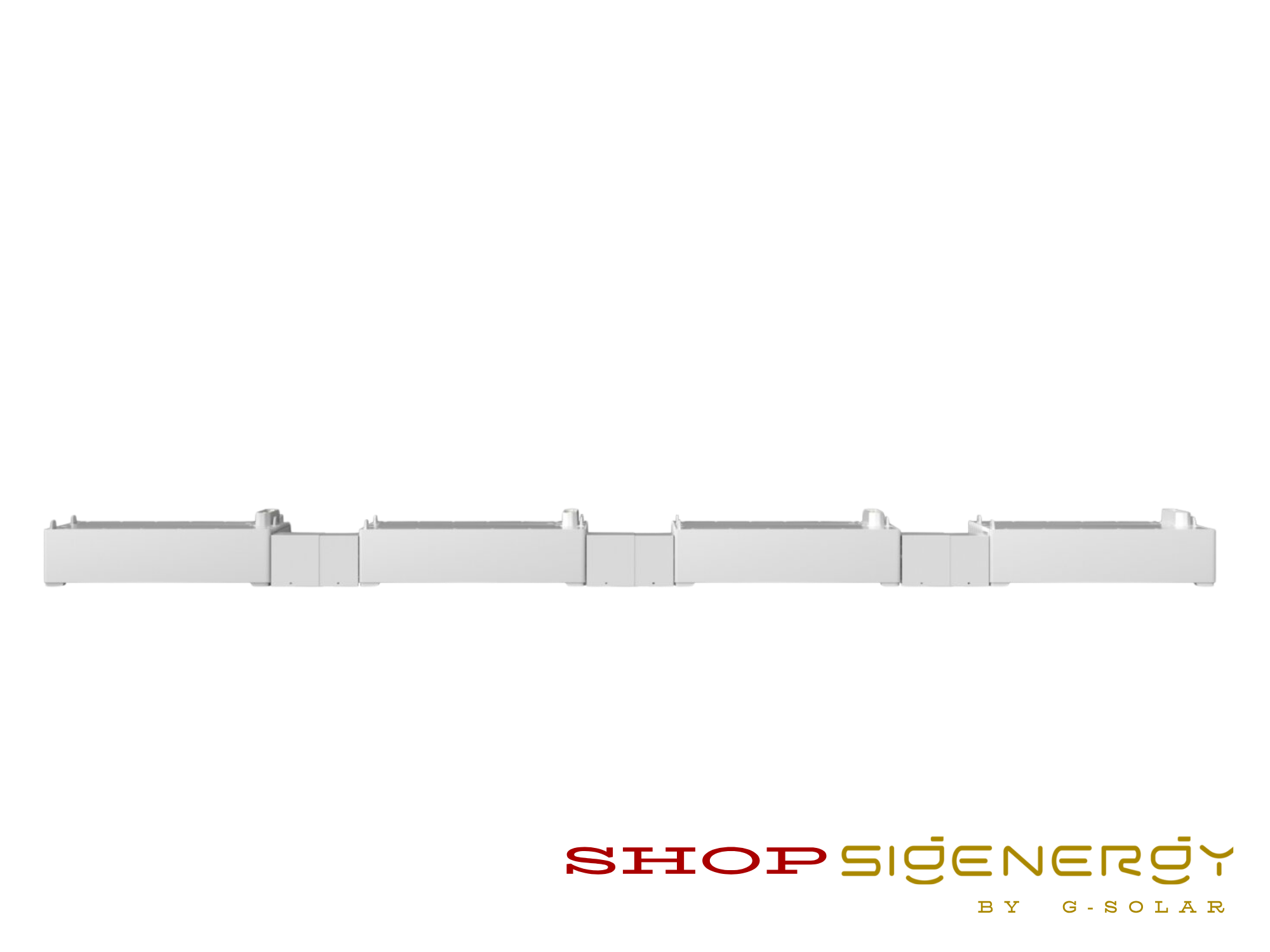 31 SigenStack Base 4S-0.5C - bază cu 4 turnuri și conexiuni precablate - imagine 1